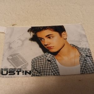 Justin Bieber zipper pouch